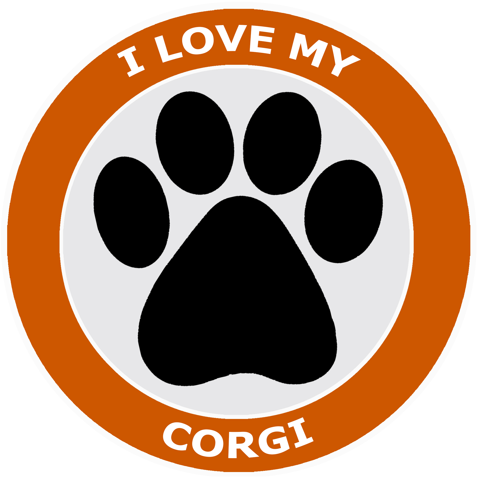 thumbnail 56  - I Love My Corgi - Car Truck Window Bumper Sticker Decal Canine Pet Dog Breed