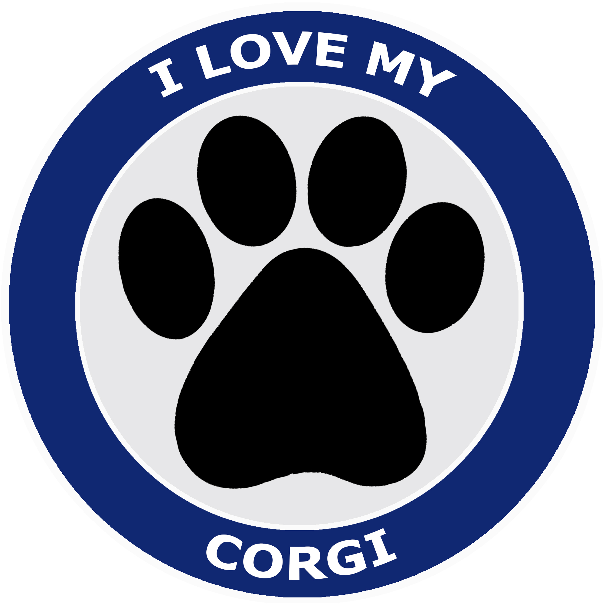 thumbnail 62  - I Love My Corgi - Car Truck Window Bumper Sticker Decal Canine Pet Dog Breed