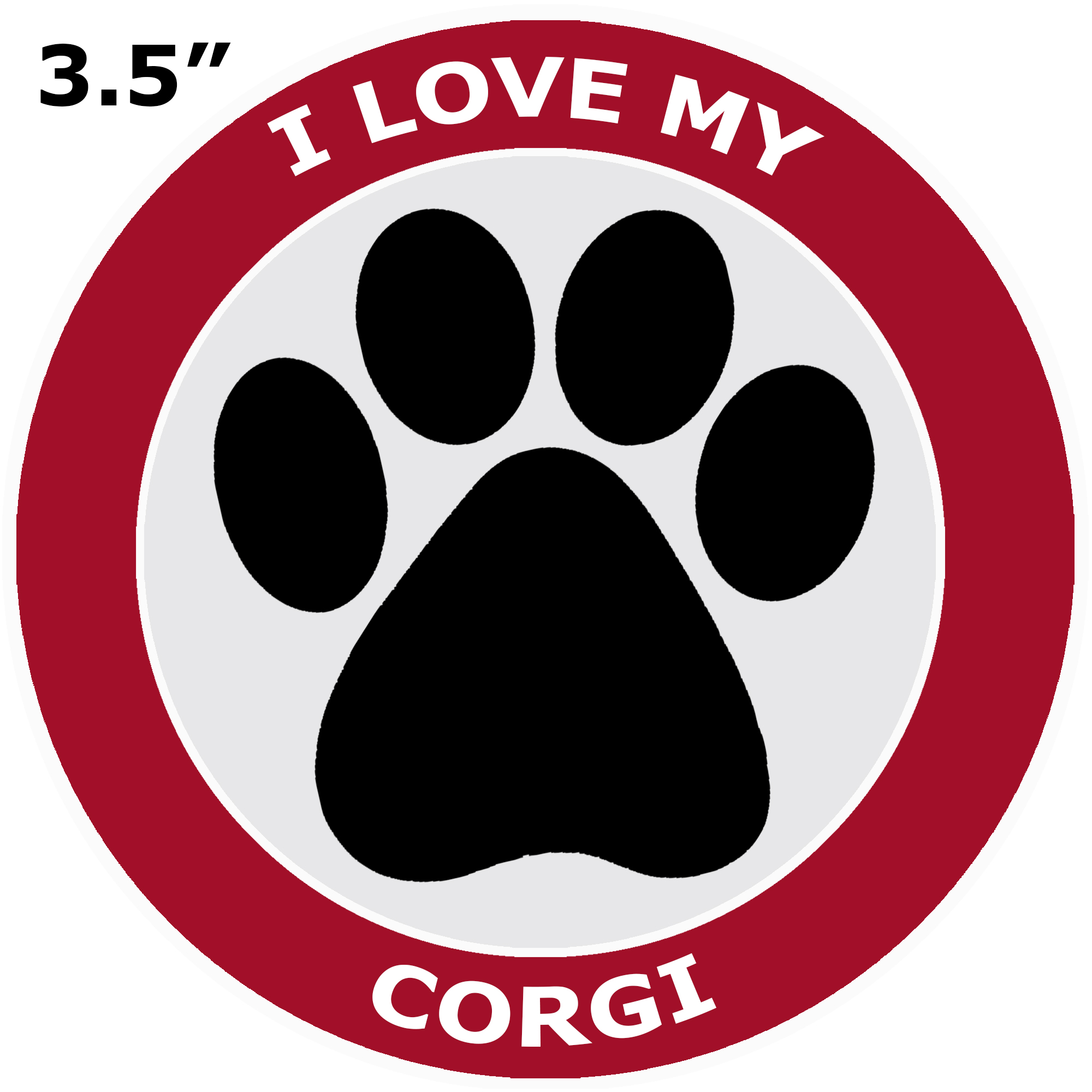 thumbnail 64  - I Love My Corgi - Car Truck Window Bumper Sticker Decal Canine Pet Dog Breed