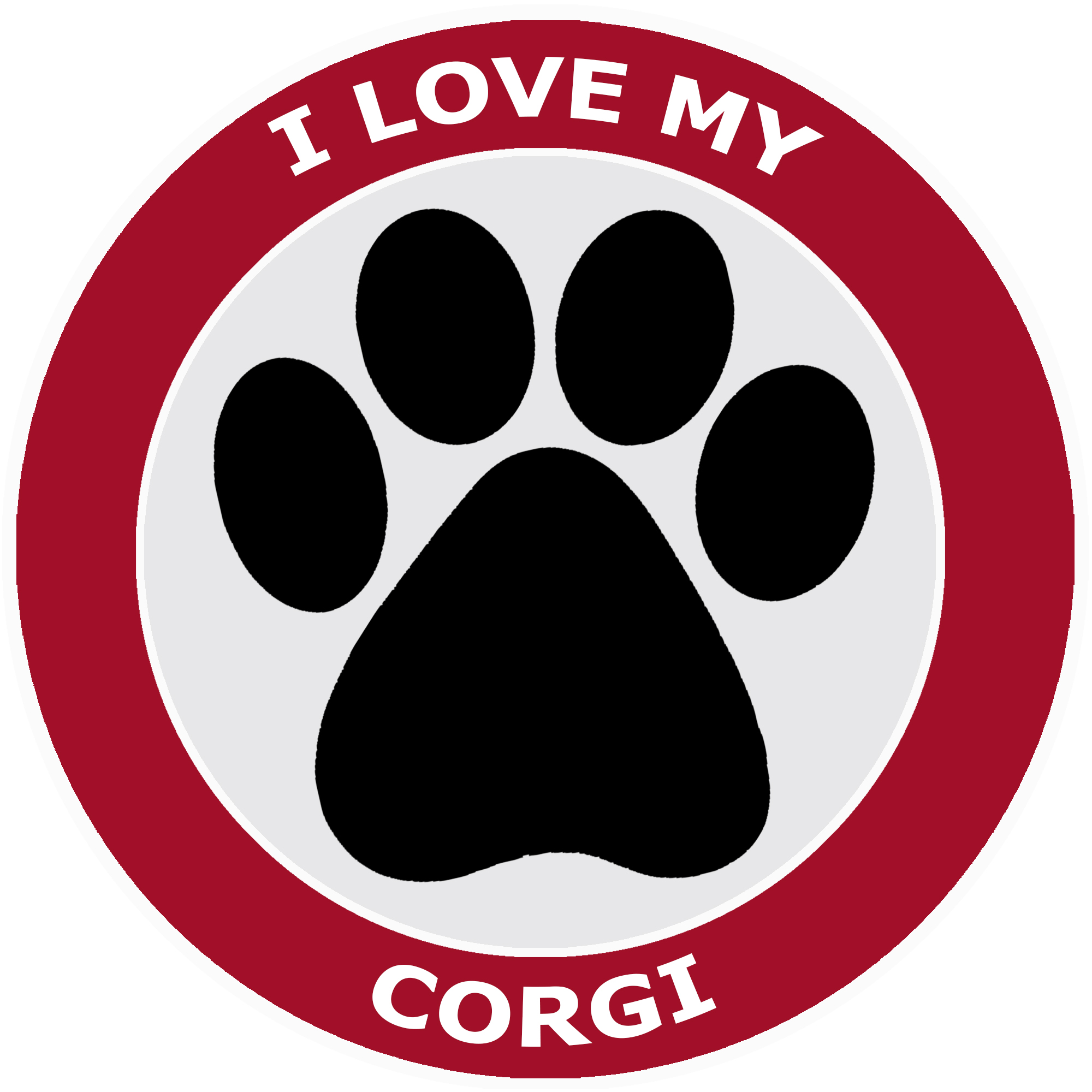 thumbnail 65  - I Love My Corgi - Car Truck Window Bumper Sticker Decal Canine Pet Dog Breed
