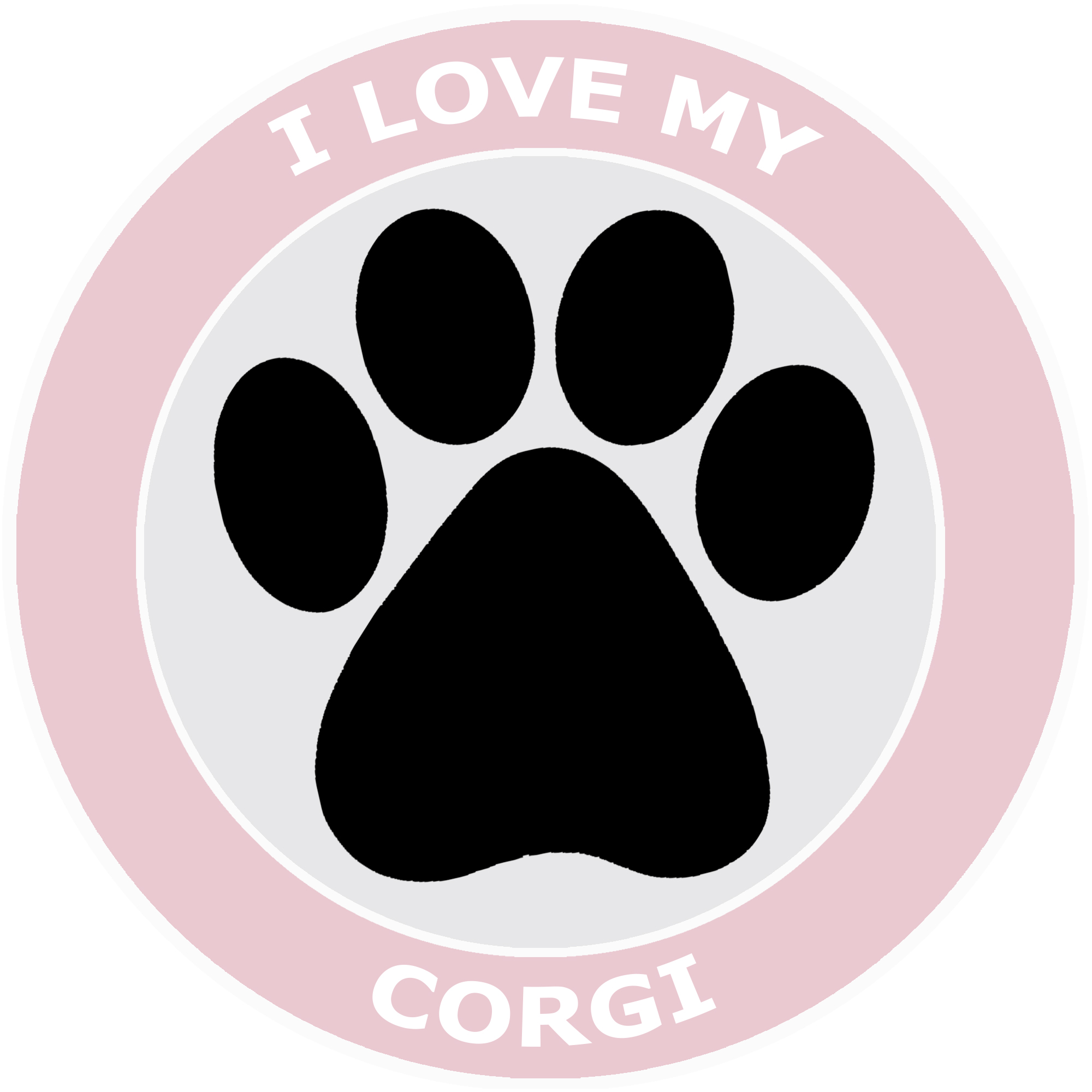 thumbnail 86  - I Love My Corgi - Car Truck Window Bumper Sticker Decal Canine Pet Dog Breed